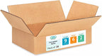 IDL Packaging - B-962-25 Small Corrugated Shipping Boxes 9"L x 6"W x 2"H –