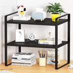 SIDIANBAN Desktop Organizer Shelf Office Storage Rack Computer Desk Bookshelf by SIDIANBAN