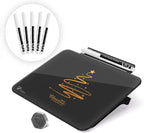 TOWON Small Glass Dry Erase Board, Desk White Board by TOWON