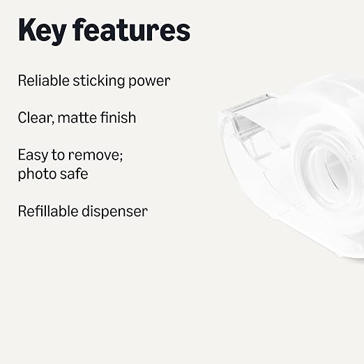 Amazon Basics Matte Finish Tape - Image 2