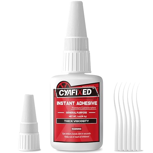 Thick Super Glue Clear Heavy Duty Ca Glue Repair Wood Furniture Plastic Crafts by CYAFIXEDSUPERGLUE
