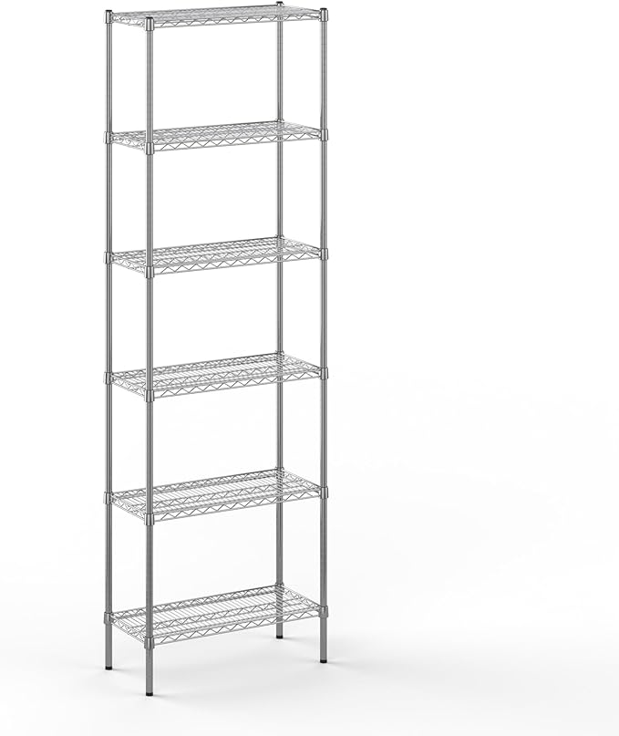 Regal Altair 14" Deep x 30" Wide x 96" Height Wire Shelving Kit | 6-Tier | NSF by Regal+Altair