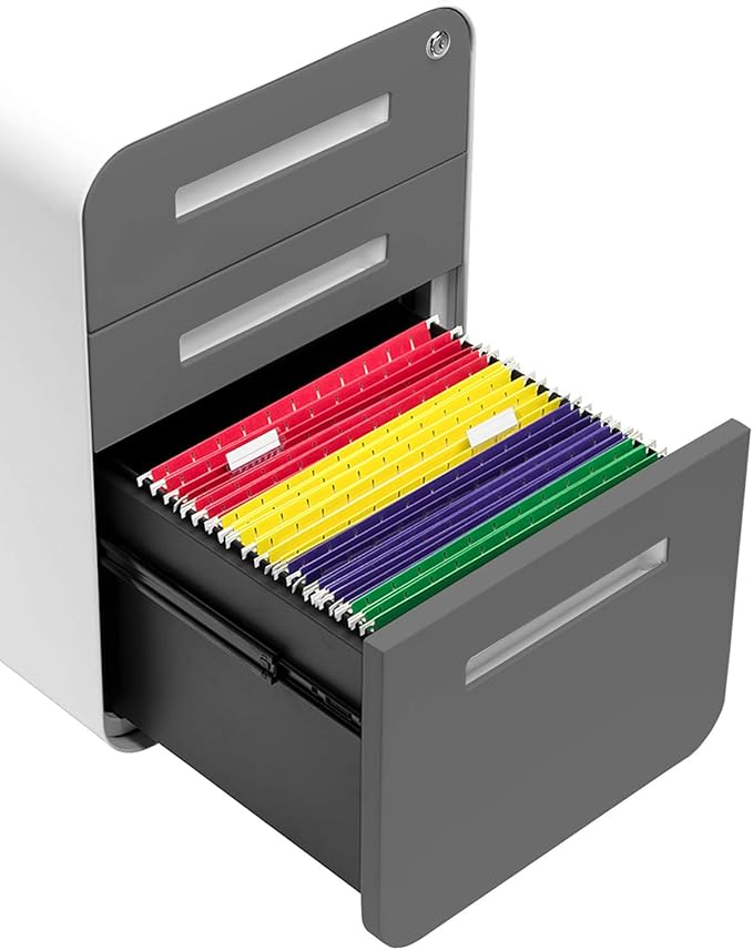 Laura Davidson Furniture Stockpile 3 Drawer File Cabinet - Image 6