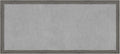 Amanti Art Grey Framed Magnetic Board 23x51 Oversize Vision Board by AmantiArt
