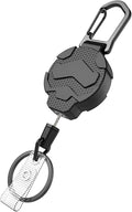 Retractable Keychain Badge Holder by VYNCS