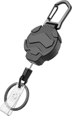 Retractable Keychain Badge Holder by VYNCS