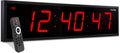 Ivation Huge Oversized 48" Large Digital LED Clock | Big Digital Clock
