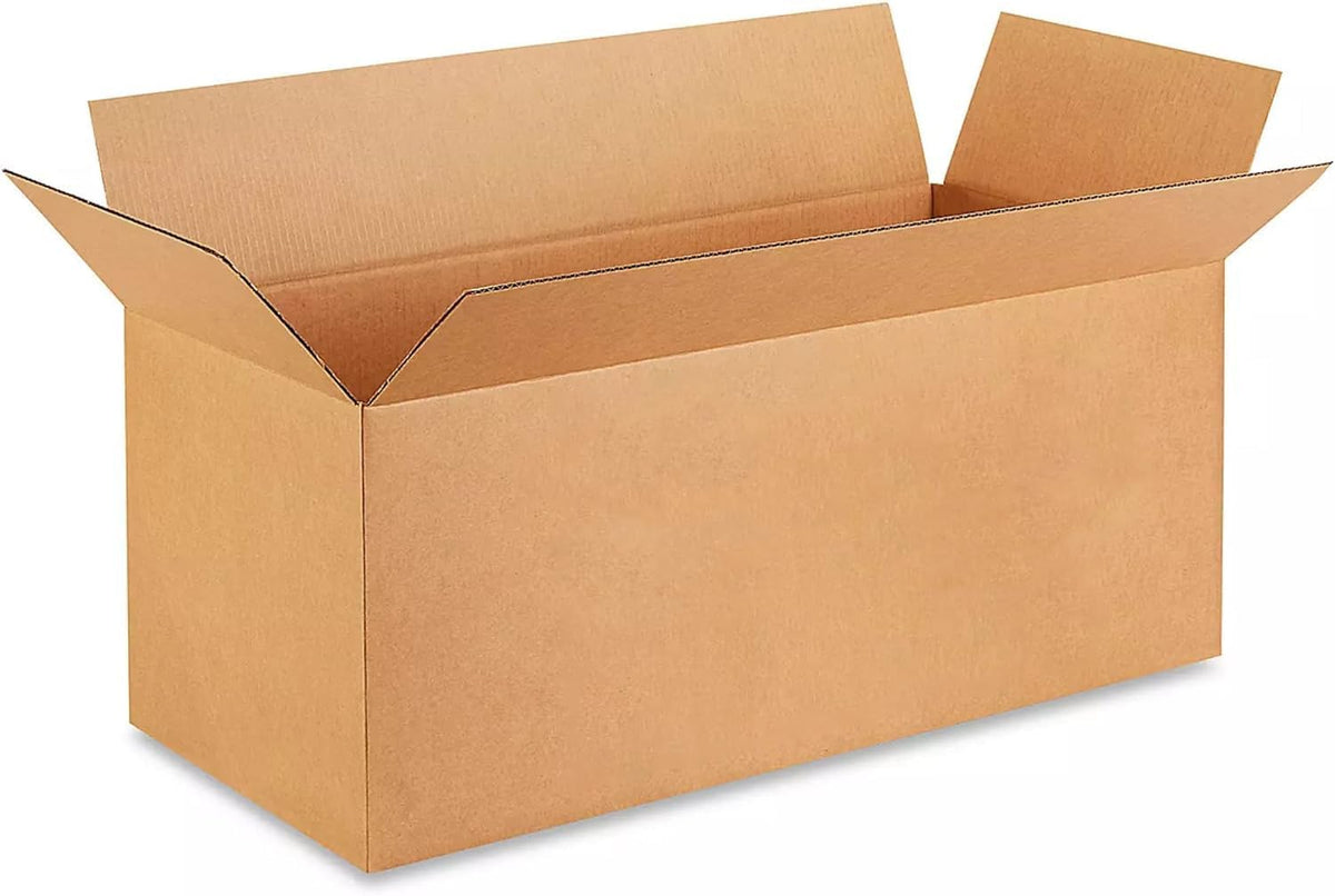 IDL Packaging - B-331414-5 Large Corrugated Moving Boxes 33"L x 14”W x 14"H -