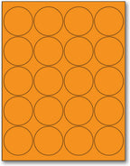 NextDayLabels - 8-1/2 x 11 Neon Color High Light Fluorescent Labels