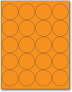 NextDayLabels - 8-1/2 x 11 Neon Color High Light Fluorescent Labels by NextDayLabels