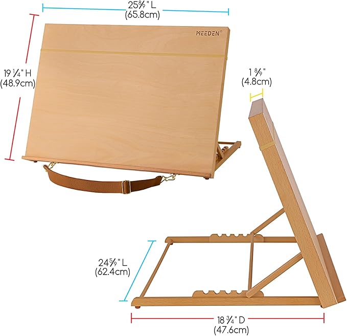 MEEDEN A2 Wooden Tabletop Easel - Image 2