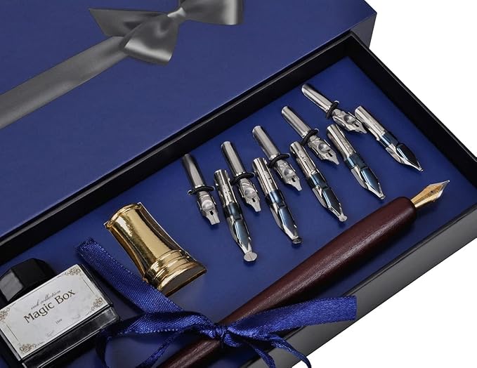 Plotube Wooden Pen Calligraphy Set - Image 2