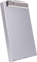 Saunders Metal Clipboard with Storage, Memo Size Paper Organizer, Steel Clip - Image 4