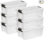 Sterilite 6-Pack Ultra Latching Box, Storage Bins by Sterilite
