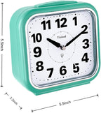 Tinload 5.5" Large No Ticking Analog Alarm Clock, Silent Readable - Image 4