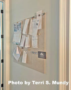 Large Cork Board Alternative | Felt Wall Tiles | Aesthetic Felt Bulletin Board - Image 4