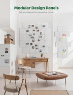 Large Bulletin Board 48" x 36", 12 Pack White Cork Boards - Image 7