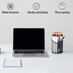 MINDEPOT 2 Pack Mesh Pencil Holder Pen Cup - Image 6
