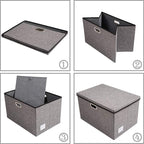 PRANDOM Extra Large Collapsible Storage Bins - Image 5