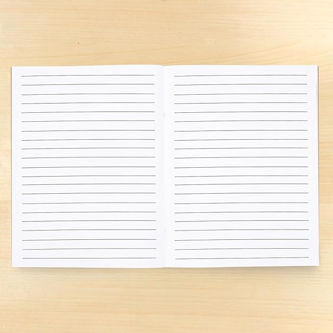 Lined Kraft Journals Bulk Set, 24 Pack 8.5x11 Inch, 48 Pages Each – A4 Writing - Image 7