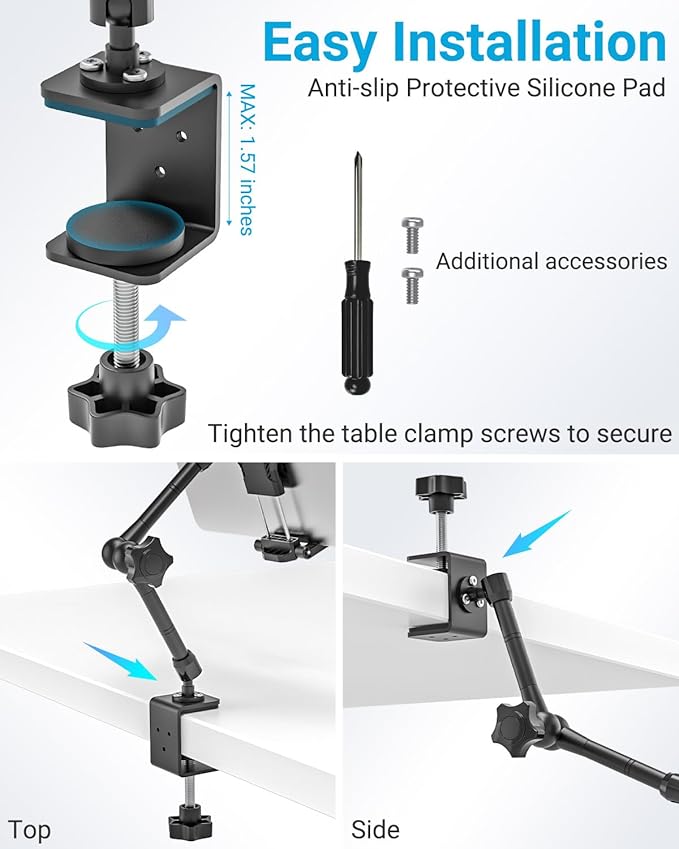 INSSKY Metal Kitchen Tablet Stand, Fit - Image 3
