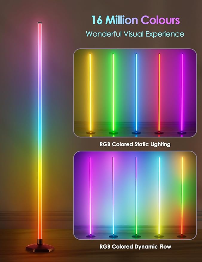 YIKBIK 2PCS RGB Floor Lamp - Image 6
