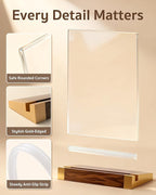 1 Pack Acrylic Sign Holder 8.5 x 11 Inch - Image 6