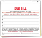 Vehicle Due Bill Form by Unknown
