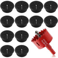 2 Inch Desk Grommet, 12 Pieces Wire Grommet, Desk Hole Cover by KITANIS