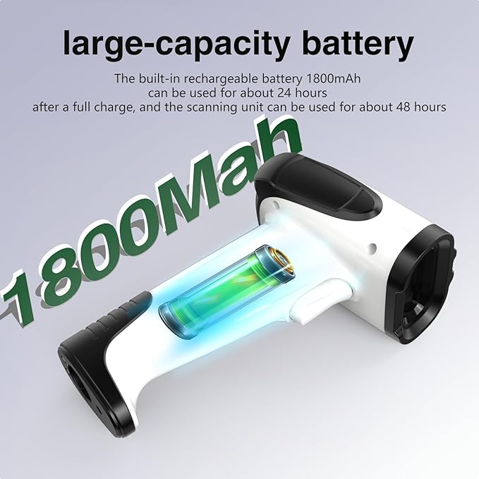 Laser Wireless Handheld Barcode Reader - Image 7