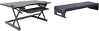 Rocelco 46" Large Height Adjustable Standing Desk Converter by Rocelco