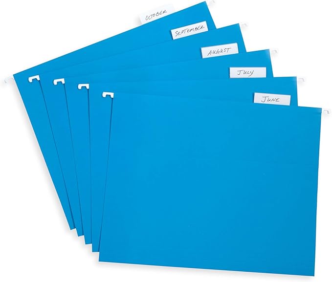 Blue Summit Supplies Hanging File Folders, 25 Reinforced Hang Folders, Designed - Image 6