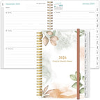 2026 Planner - A5 Weekly & Monthly Planner Spiral Bound, January 2026 - by Heveboik