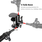 ZUZUXI iPad Desk Mount, Adjustable Foldable Tablet Aluminum Arm, 360° Rotation - Image 6