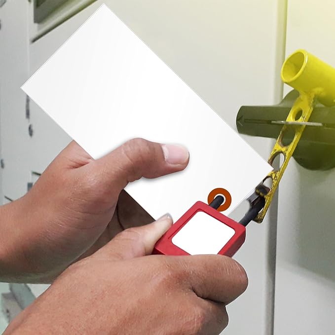 SmartSign 6.25 x 3.125 inch Blank White Shipping Tags - Image 5