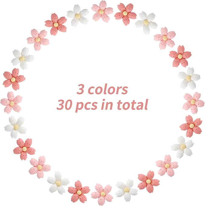 30pcs Decorative Flower Push Pins - Image 6
