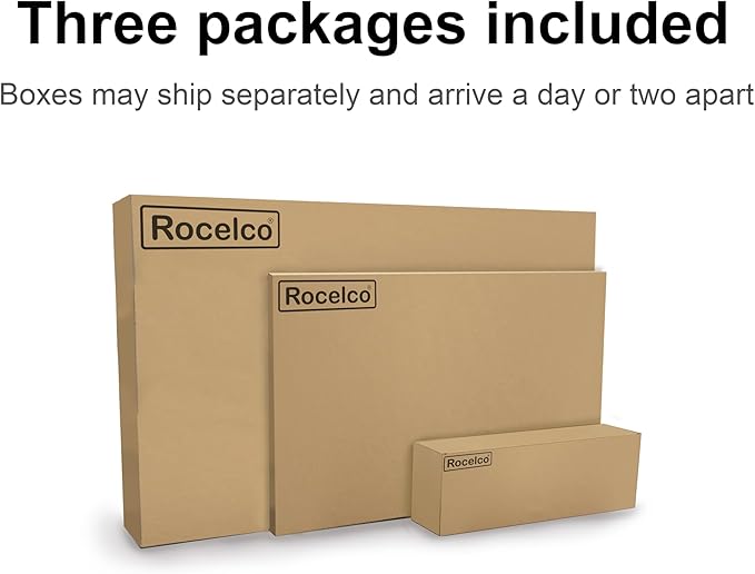 Rocelco 37.5" Height Adjustable Standing Desk Converter - Image 8