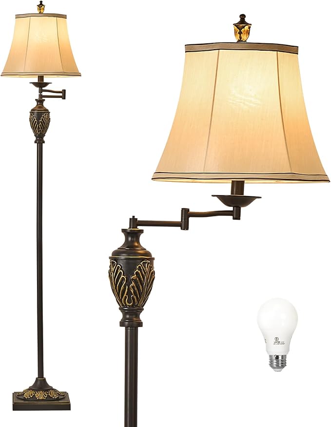 Traditional LED Floor Lamp by LightingyourhomeandLifewithus