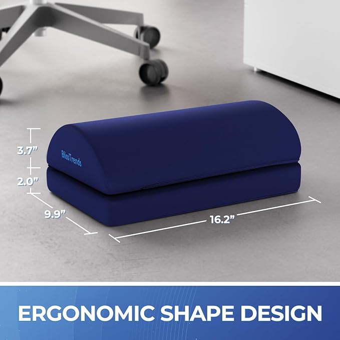 BlissTrends Foot Rest for Under Desk at Work-Versatile Foot Stool - Image 3