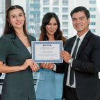 Elite Blue & Blue Parchment Certificate Papers - Image 6