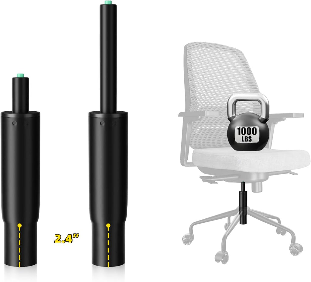 7 Inches to 11 Inches Short Office Chair Cylinder Replacement, Heavy Duty 1000