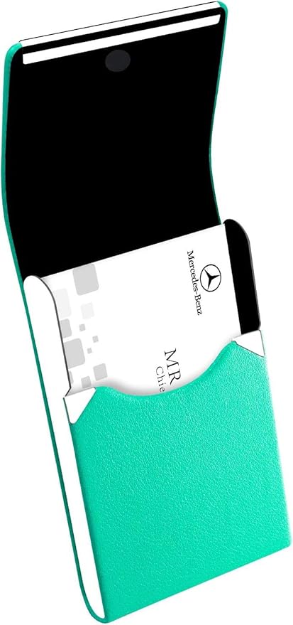 Padike Professional Business Card Holder PU Leather Business Card Case Name - Image 6