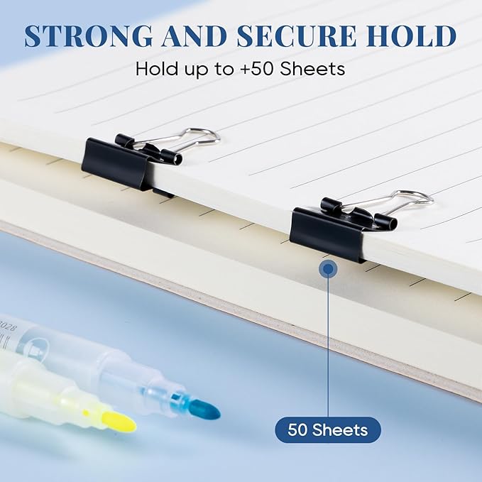 Small Binder Clips Bulk 864 PCS - Image 4