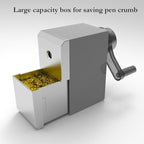 Premium Desktop Manual Pencil Sharpener, Desk Mount Design - Image 4