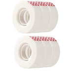 Amazon Basics Matte Finish Tape, 6 Pack, 2.1 x 0.75 inch, Translucent by AmazonBasics
