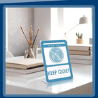 Jetec 30 Packs 8.5 x 11 Acrylic Sign Holder Clear Plastic Frames Acrylic - Image 5