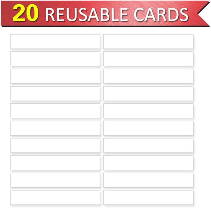 Blue Tabletop Desktop Pocket Chart - Image 4