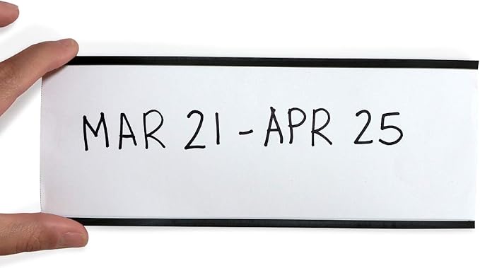 SmartSign Magnetic C Channel Card Label Holders - Image 3