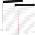 Legal Pads 8.5 x 11 White Note Pads 8.5 x 11 In 2 Pack Notepads 8.5 x 11 by Aidunmis