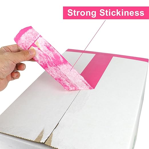BOMEI PACK Heavy Duty 6 Rolls Colored Moving Tape - Image 6
